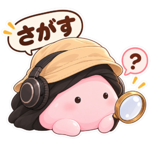 おすすめ曲を案内するまんまる