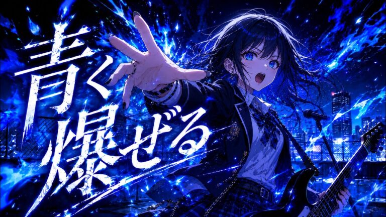 青く爆ぜる のYouTubeサムネイル