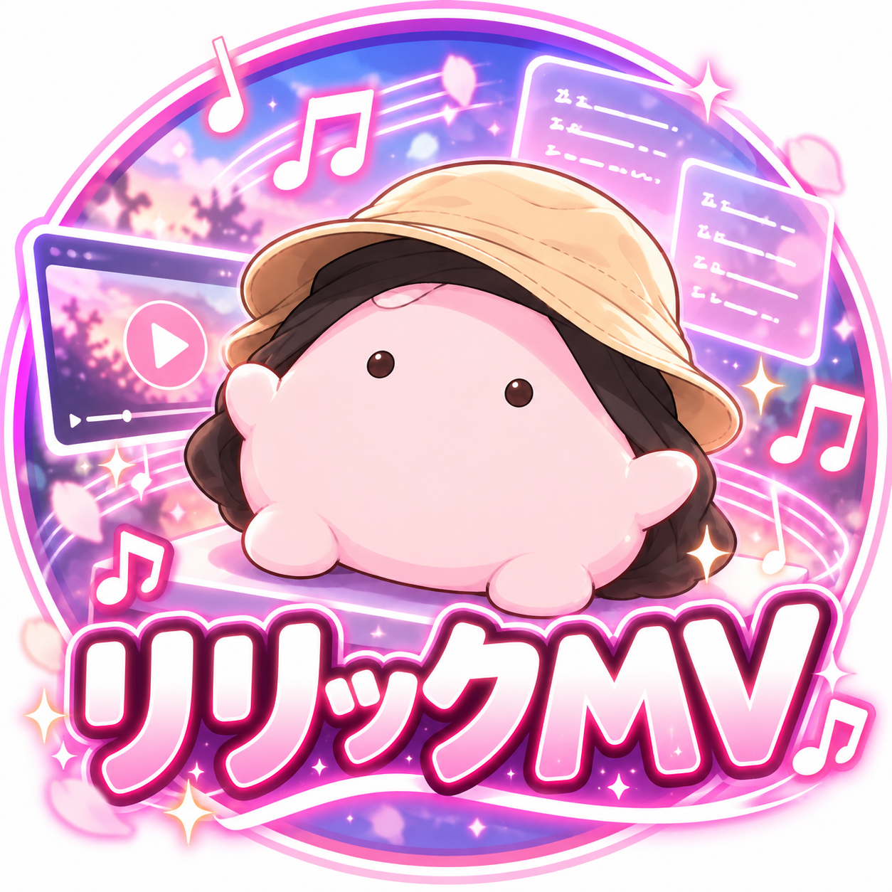 リリックMVを表現するまんまる